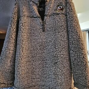 Oregon Duck sherpa pullover